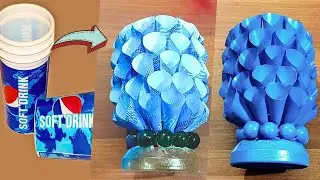 Nice and easy  craft idea 💡 from disposable cups