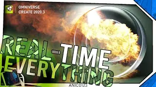 Realtime Fire Simulation and Path Tracing with NVIDIA Omniverse is INSANE !!!