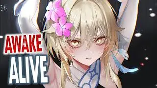 Nightcore - Awake and Alive (Soft Rock Version) (Lyrics)