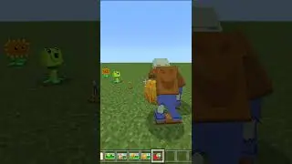 Растения против Зомби в Майнкрафт Plants versus Zombies Minecraft