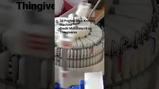 3d Printed Sock Knitting Machine