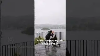 I do love a Lake District proposal. Even if its a tad wet sometimes 