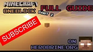 How to play oneblock useful tips (in herobrine.org) part 2/2