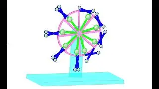 Gravity Motor No.2 in SpaceClaim Momentum