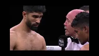 How Quickly Did This Wild Fight End | Salman Hamadah Vs Philip Samson, Paul Vs Fury Card KO #boxing