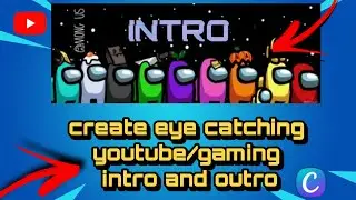 how to create a intro video online for yt | free intro maker | Fast tutorial!