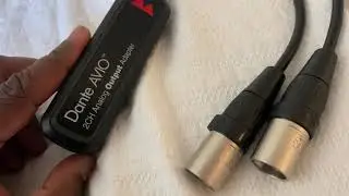 Audinate AVIO 2 Channel Analog Output Adapter Evaluation