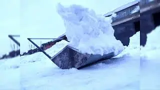 СКРЕБОК ДЛЯ СНЕГА своими руками.