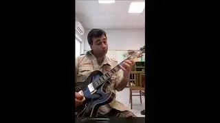 Dexter Gordon - Blue Bossa (solo on guitar, 1st chorus)