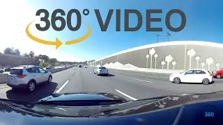 Driving to work in 360