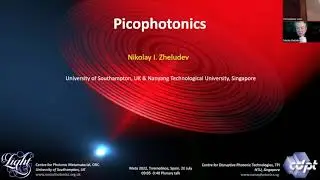 "Picophotonics", Nikolay Zheludev  (META2022)
