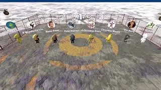 Christmas movie race