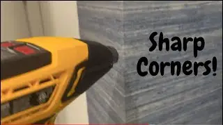 How to Make Sharp Outside Corners on Residential Vinyl Wallcovering - Spencer Colgan