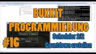Bukkit Programmierung #16 - Scheduler 2/2 | Nach einem Countdown teleportieren