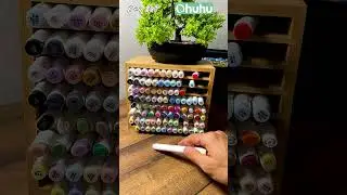 [ASMR] Drawing ITACHI 🔥✍🏽 - ft. Ohuhu Refills 