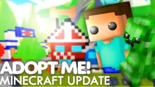 МАЙНКРАФТ В АДОПТ МИ РОБЛОКС! КОЛЛАБОРАЦИЯ МАЙНКРАФТА И АДОПТ МИ | Adopt Me Update Roblox