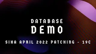 SIHA PATCHING APRIL2022 - 19C