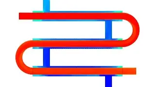 CFD Simulation - Double pipe heat exchanger - ANSYS FLUENT