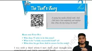 The Thief's Story | line by line explanation | Class 10 | English- Footprints Without Feet