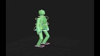 11)  simple character animation and setup in 3ds max