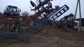 Leveling baskets Cultivator Case IH 4900 14m