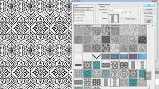 INSTALL PATTERN & BRUSHES PHOTOSHOP