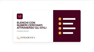 InDesign - Elenchi con numeri cerchiati attraverso gli stili
