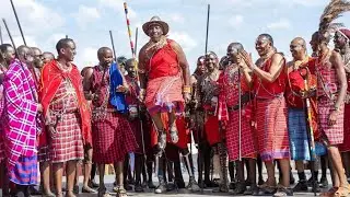 See How President Ruto Danced Like A Maasai In Samburu During Maa Cultural Festivals