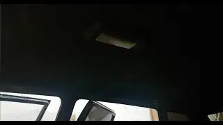 Покрасил потолок на ВАЗ 2114 из баллона в черный. Что получилось?