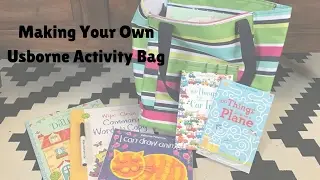 Making Your Own Usborne Activity Bag