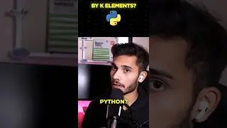 Rotate elements by K in List in 