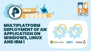 Use case: Multi-platform deployment of an application on Windows, Linux and IBM i