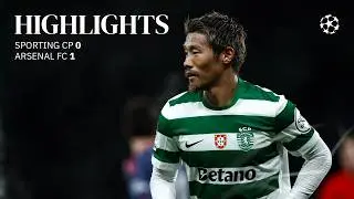 Resumo | Liga dos Campeões: Sporting CP 0-1 Arsenal FC