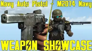 Fallout 4: Navy Auto Pistol - M2074 Navy - Weapon Mod Showcase