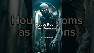 House Rooms as Demons | Ai Generated