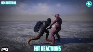 UE4: TUTORIAL #92 | Directional Hit reactions (Third person sword and shield combat)