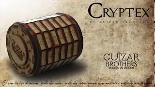 CRYPTEX: DaVinci lock artifact with a secret chamber inside