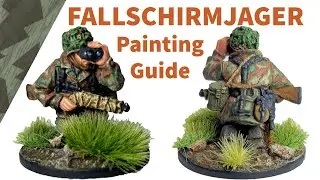 Learn the Secret to Painting WWII Fallschirmjagers! 28mm - Bolt Action