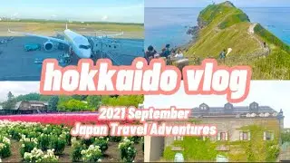 北海道 hokkaido travel| september 2021| japan daily vlog| aesthetic| fiji blue music