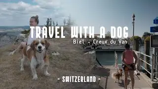Travel with a dog - Biel and Creux du van - Switzerland