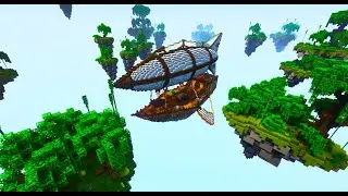 Minecraft Jungle Air Ship Build