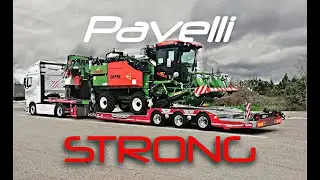 Pavelli Strong: Ultimate semitrailer for Heavy-Duty Transport high & heavy truck transport recovery
