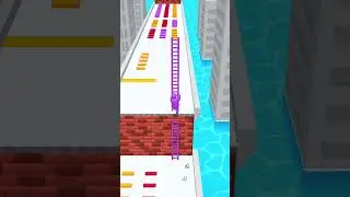 StickMan Ladders Collector Run 🦸‍♂️ #shorts #stickman #funnyvideo #kideogames #fyp
