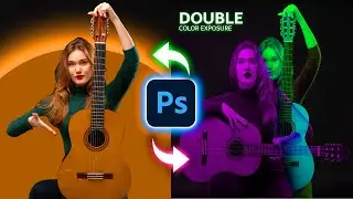 Double Color Exposure Effect | Photoshop Tutorial