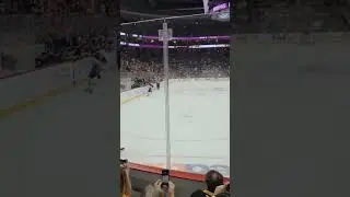 Connor McDavid shoot out goal - view from behind the net (against PIT)