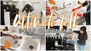 ULTIMATE FALL DEEP CLEANING ROUTINE 2020! All-Natural Ways To Deep Clean Your Kitchen Justine Marie