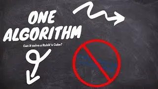 Can one algorithm solve a Rubik's Cube?