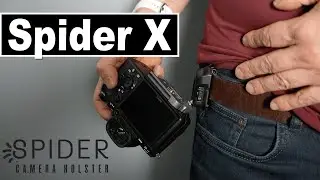 Spider X Holster Hüfttragegurt Backpacker Kit - Kameratragesystem, neue Version