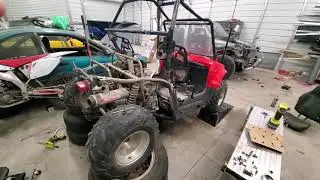 polaris rzr 170 won't roll (broken gears in transmission)