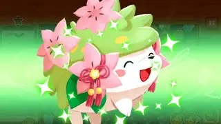 Pokémon cafe remix - Shaymin tranquil tea house 🌼 - testing skills order 1356